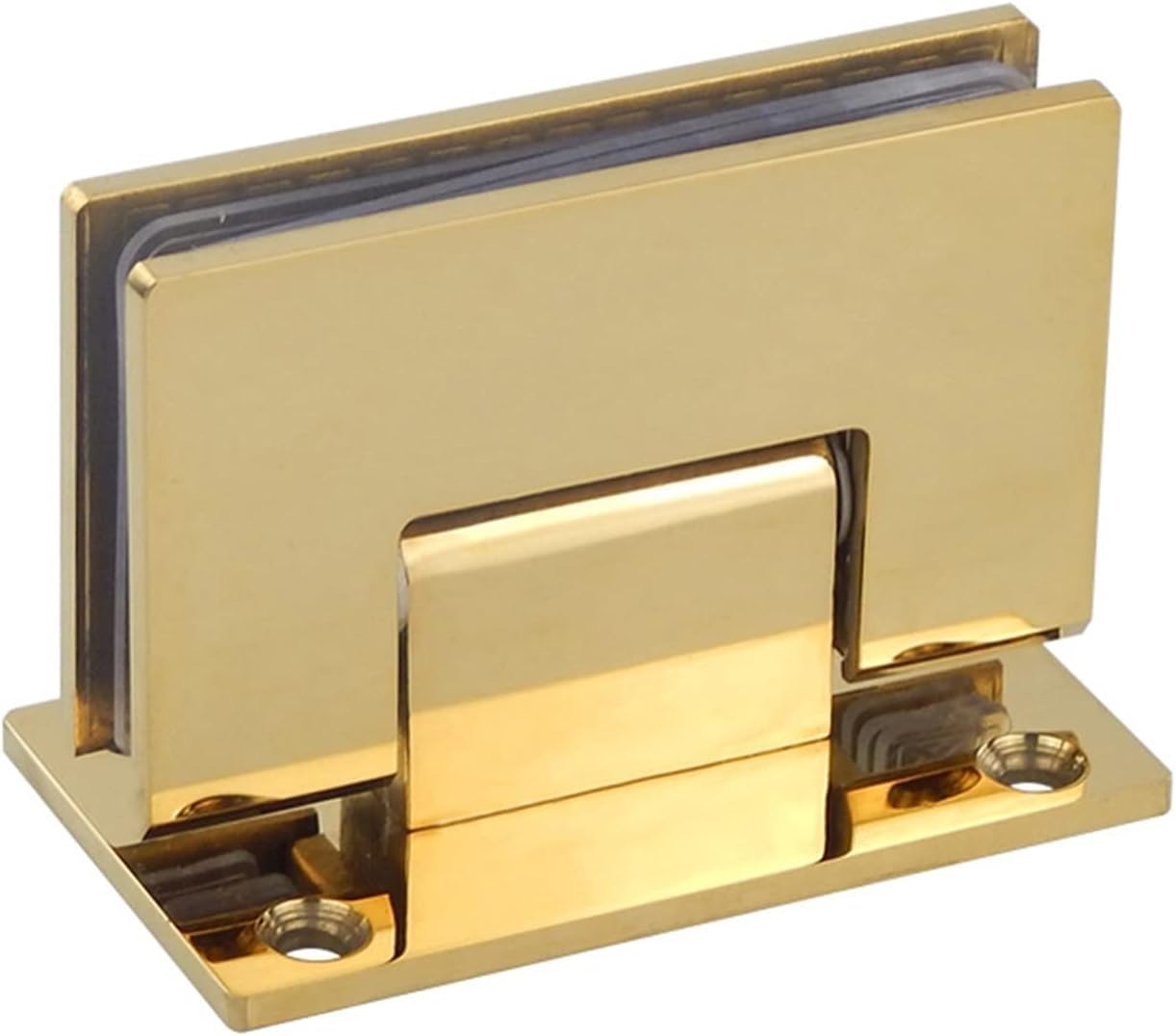 Kuayeocf Gold Hinges 90 Degrees Is Open Glass Door Bathrooms Wall Mount Black Shower Hinge