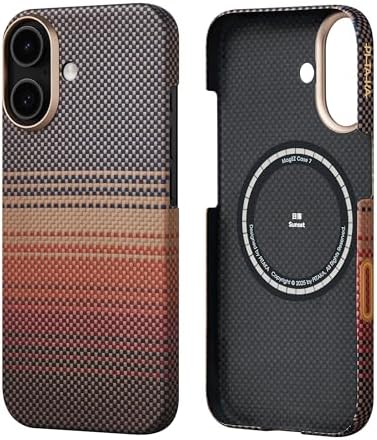 pitaka for iPhone 17 Case 6.3" with Camera Control Button, Compat...