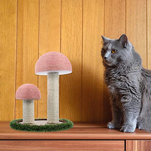 Balacoo – Moldura para escalada de gatos resistente ao desgaste, placa de raspagem de cogumelo de si