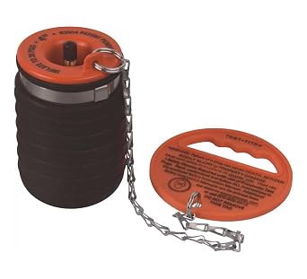 Test Plug,Rubber,Pneumatic Type,4" Size