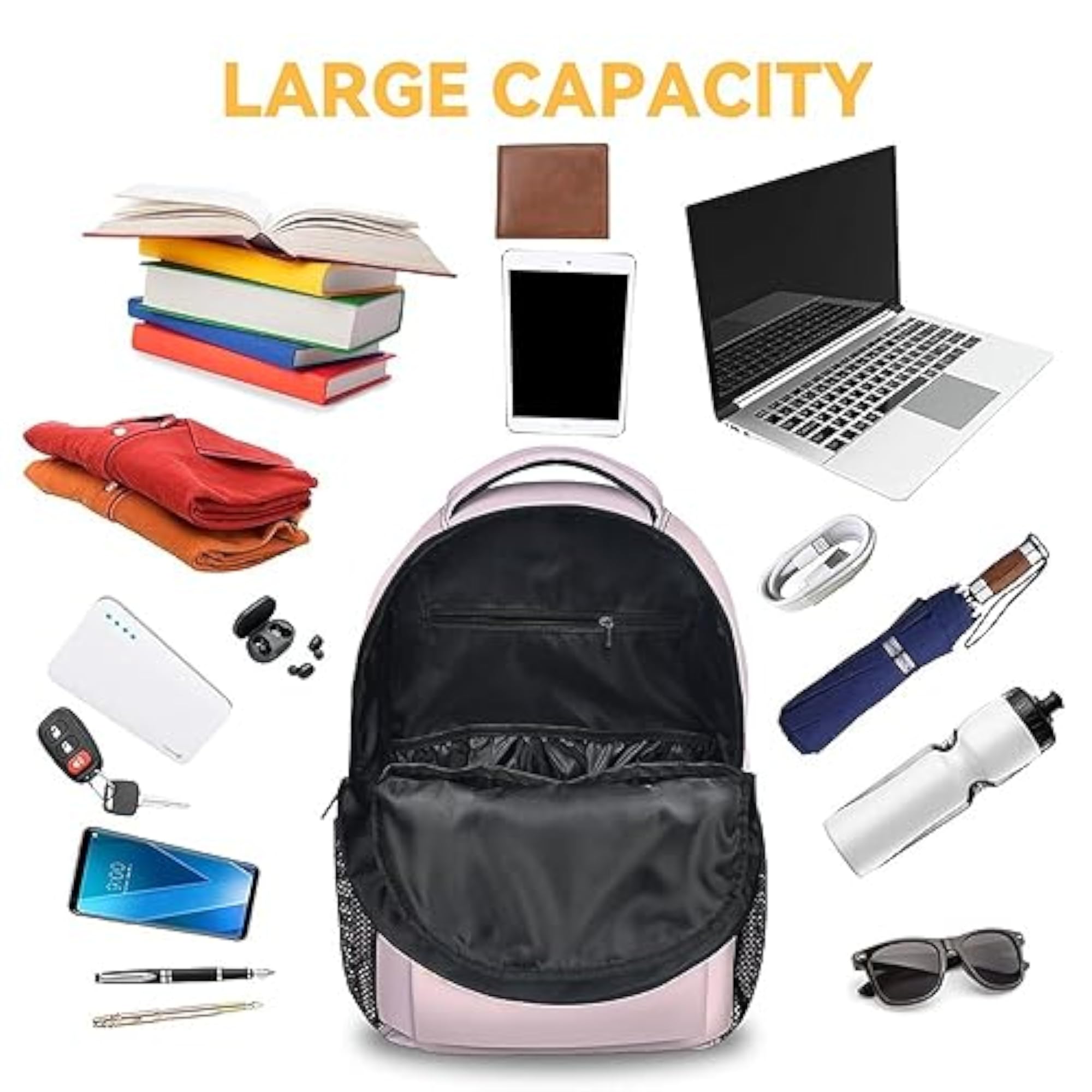Sheep School Backpack for Kids, Lightweight Cartoon Design