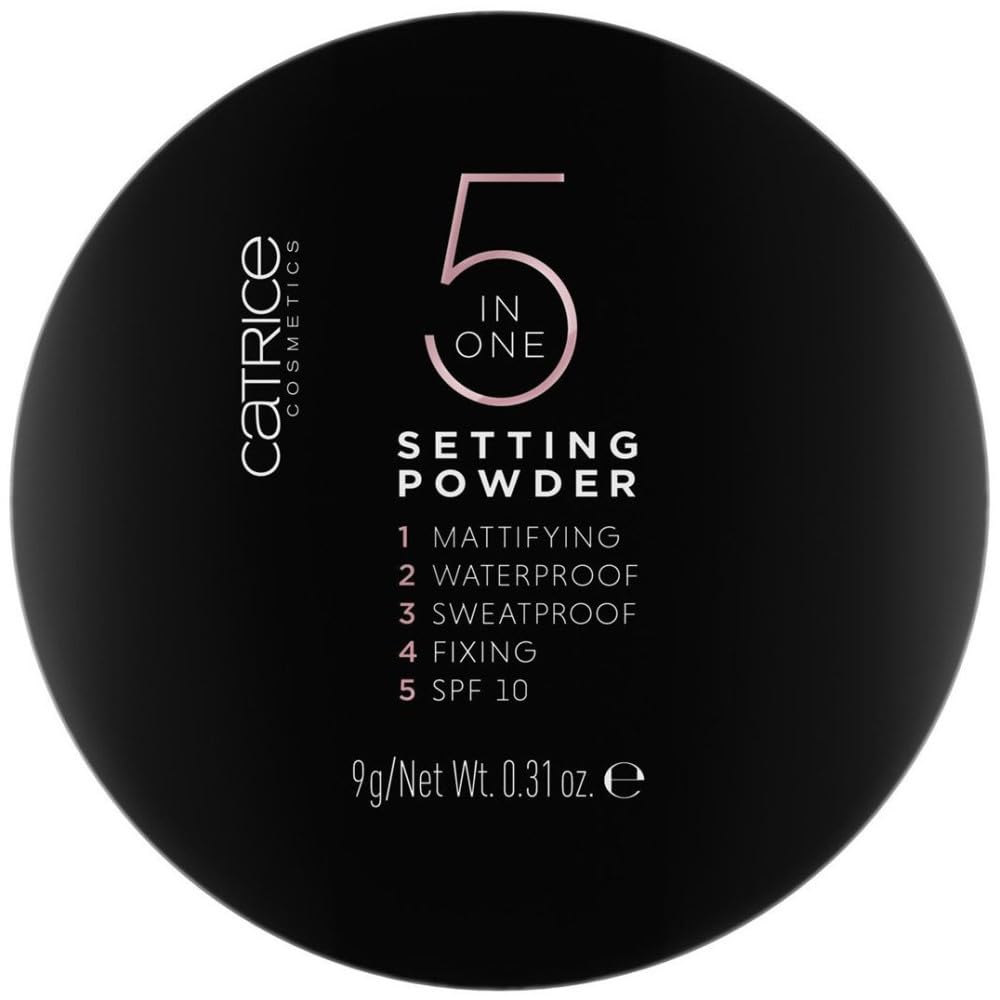 Catrice 5 In 1 Setting Powder, 010 Transparent