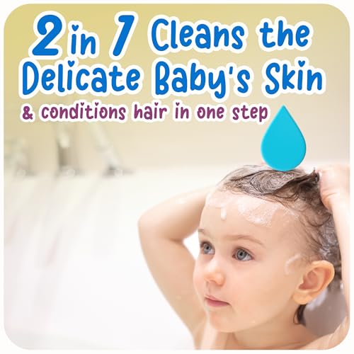 Image of Ricitos de Oro 2-in-1 Hair & Body Wash | Chamomile | 13.5 Fl Oz (Pack of 12)