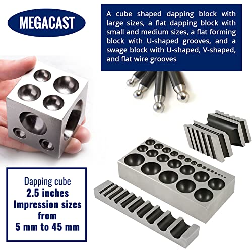 Herramientas de joyería para dar forma al metal: set de 41 piezas 7