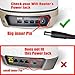 T POWER 19V Charger for Netgear Orbi 960 970 Series Quad-Band WiFi 6E 7 Network Mesh RS700S RBSE960 RBRE960, RBKE962, RBKE963 RAXE500 Gaming Router Ac Dc Adapter Power Supply Cord