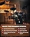 Donner DED-300X Electronic Drum Set, Electric Drum Kit with 10
