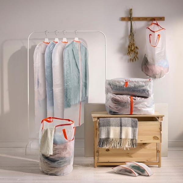 ProTuning PÄRKLA - Sacco portabiancheria, 70 l, colore: bianco