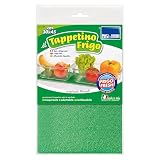 PARODI & PARODI - Tappetino Frigo Salvafreschezza, Tappetino Frigorifero Antimuffa Traspirante in Poliuretano Evita Condensa, Previene Muffa e umidità, Lavabile e Riutilizzabile 30x45 cm, Verde Acqua