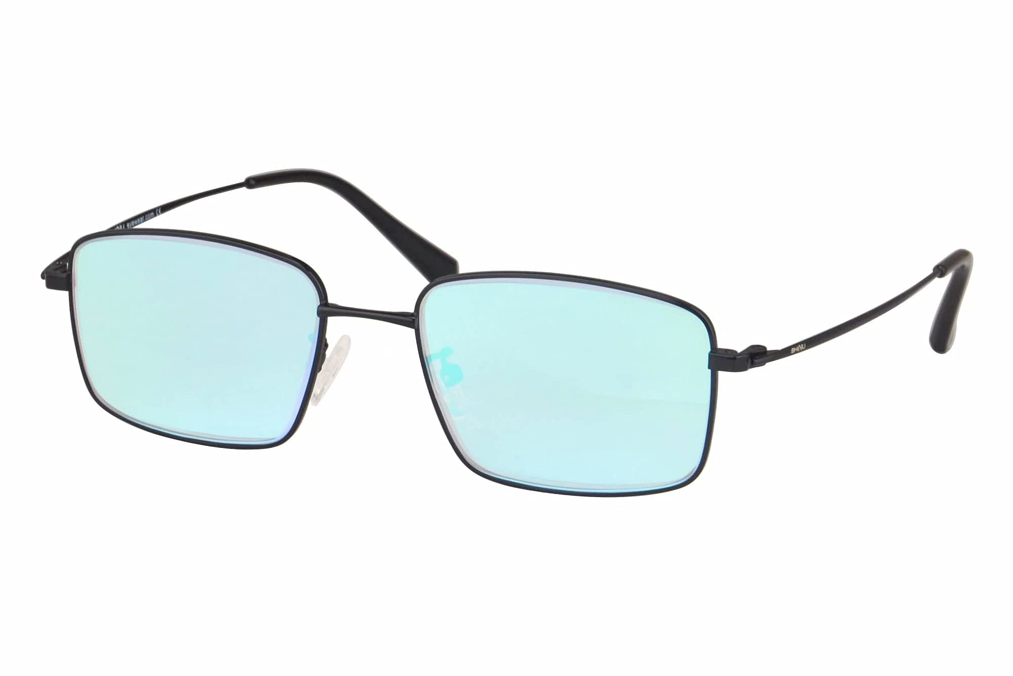 SHINU Farbenblinde Brille zum Rot-Gruen-Blindheit Herren Damen Lesebrille 3.5 Kurzsichtigkeit Brille 2.0-CB9045