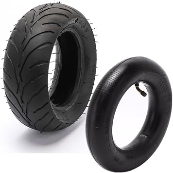 110/50-6.5 110/50/6.5 Rear Tire and Tube Set Angled Valve Stem Fits 38cc 47cc 49cc Mini Pocket Bike Rocket Bike Scooter MTA1 MTA2 MTA4 GP-RSR Lucky7 110/50-6.5 Rear