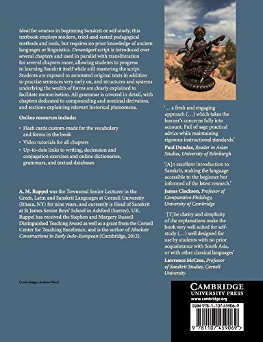 The Cambridge Introduction to Sanskrit