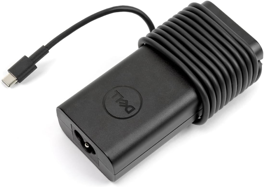 New Genuine Dell 65W USB-C Power Adapter Charger Latitude 7210 2-in-1, Latitude 5285 2-in-1, 5290 2-in-1 7389 2-in-1, 5285 2-in-1 Rugged Extreme Tablet Compatible P/N M1WCF 0M1WCF JYJNW 0JYJNW 72PVT
