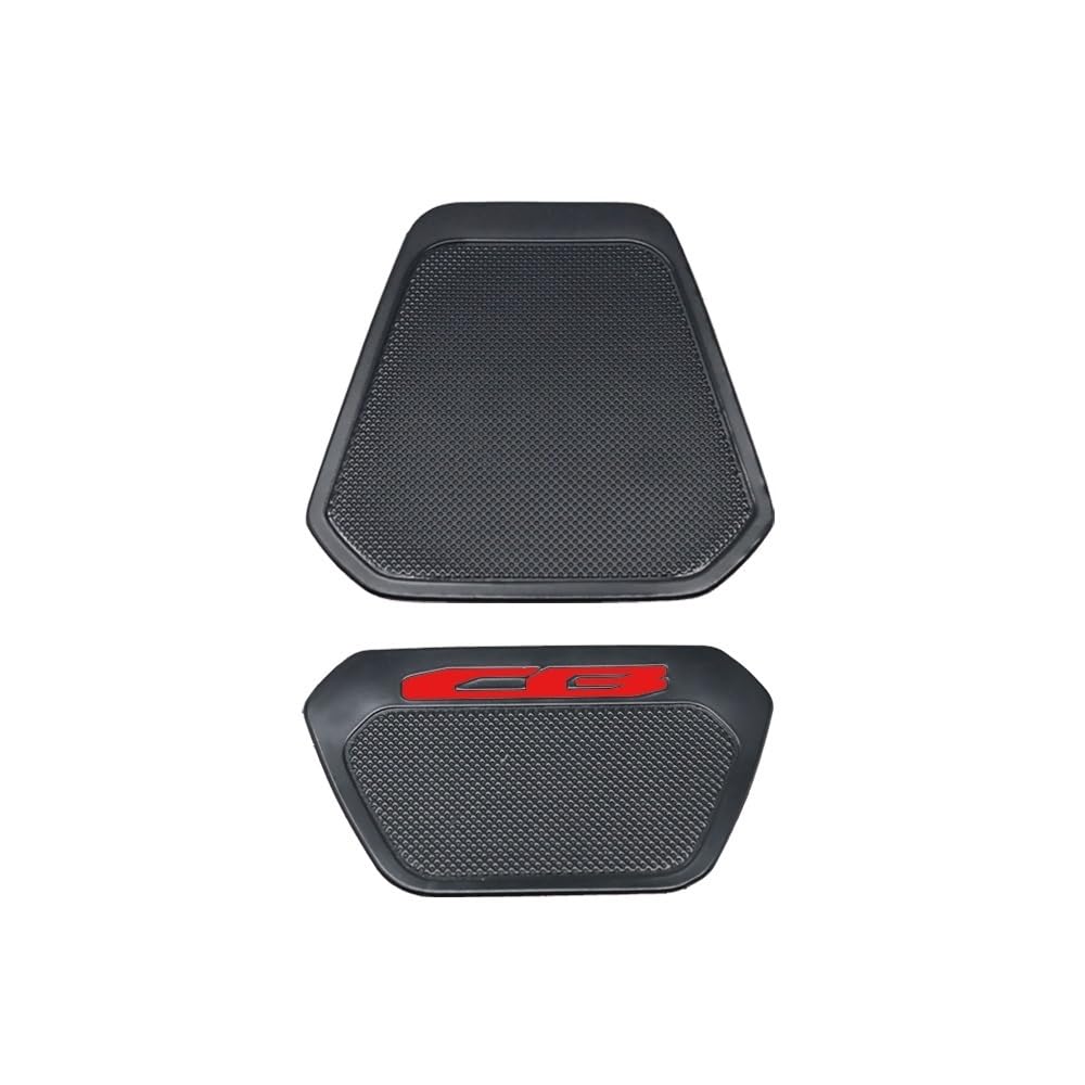 Protège réservoir pour H&Onda HRC Hornet CBR1000 600RR CB400 CB750 CB1300 Moto en Fibre De Carbone Réservoir Tampon Protecteur Autocollant (Color : Turquesa