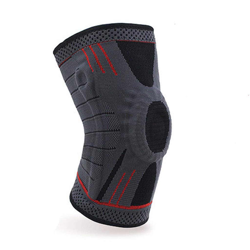Attelle genou silicone JFDBGU genouillère arthrite fitness tennis M