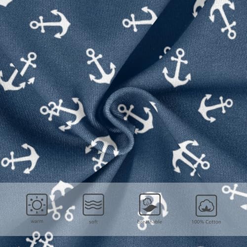 Boys' Exclusive Briefs Toddler Underwear 95% Combed Cotton Boxerbriefs 2T Nautical Anchor Pattern 303