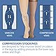 TOROS GROUP MANUFACTURE Medizinische Kompressionsstrumpfhose mit Kompression/unisex 16-18 mmHg 1 class 140 den Large Beige