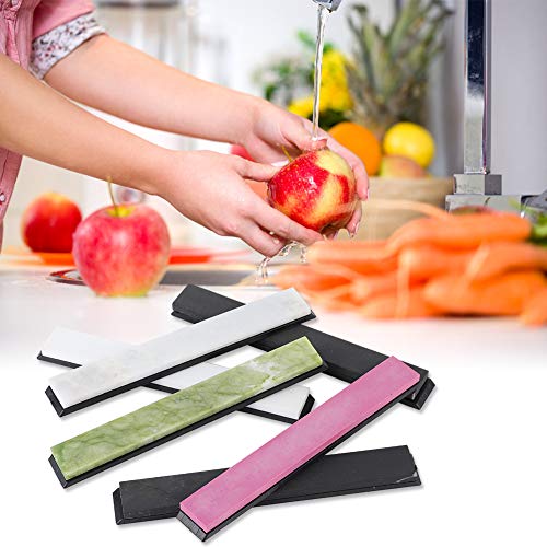 XHTLLO 6PCS Incisiveening Stunique s Set, Kitchen Knife Whetstunique Incisiveener Kit with Multiple Grits