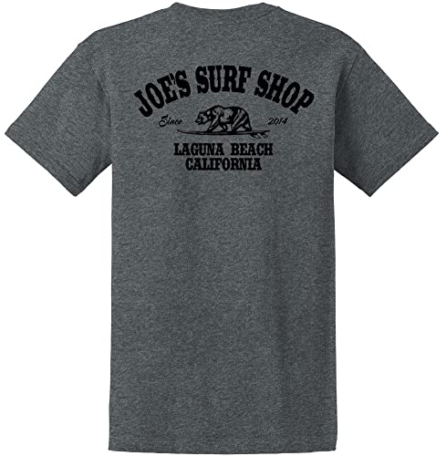 JOES SURF SHOP Men's California Logo Heavyweight Tees