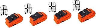 TENDYCOCO 4 Peças Alça De Bagagem Cruzada Alça De Mala Acessórios De Viagem Cintos Para Fivelas Cinto De Embalagem Mochila Alças De Ligação Cinto De Bagagem Oxford Pano Fixação De Bagagem