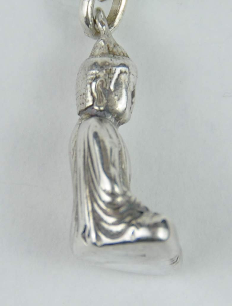 Buddha Kette a la Krimi Kommissarin in Karneol