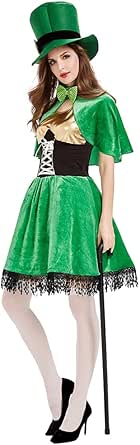 Amazon.com: Seasons Women St. Patrick's Day Costume Green Charming ...