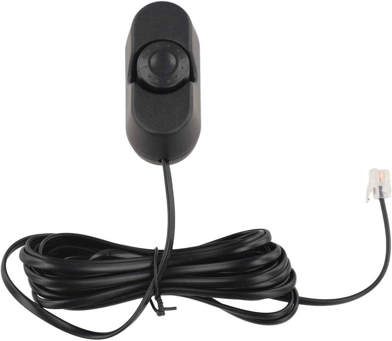 4M cable wired volume remote for car subwoofer, knob control designed to optimize and adjust car audio volume levels conveniently while driving
