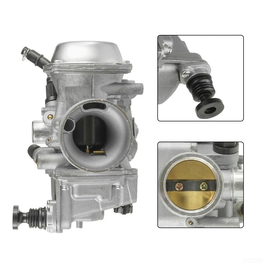 Carburatore fuoristrada per Honda Fourtrax TRX300 per motore atv | Sostituzione diretta OEM, precisa per TRX300, ripristina la potenza del motore, costruzione in metallo