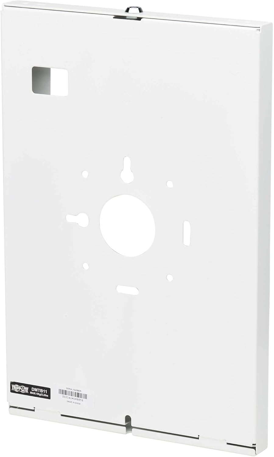 TRIPP LITE Secure Tablet Kiosk Wall Mount for iPad & Android, Anti-Theft Lock & Keys Included, Supports 9.7” to 11” Tablets, Pads Protect from Scratches & Scuff Marks, 5-Year Warranty (DMTB11)