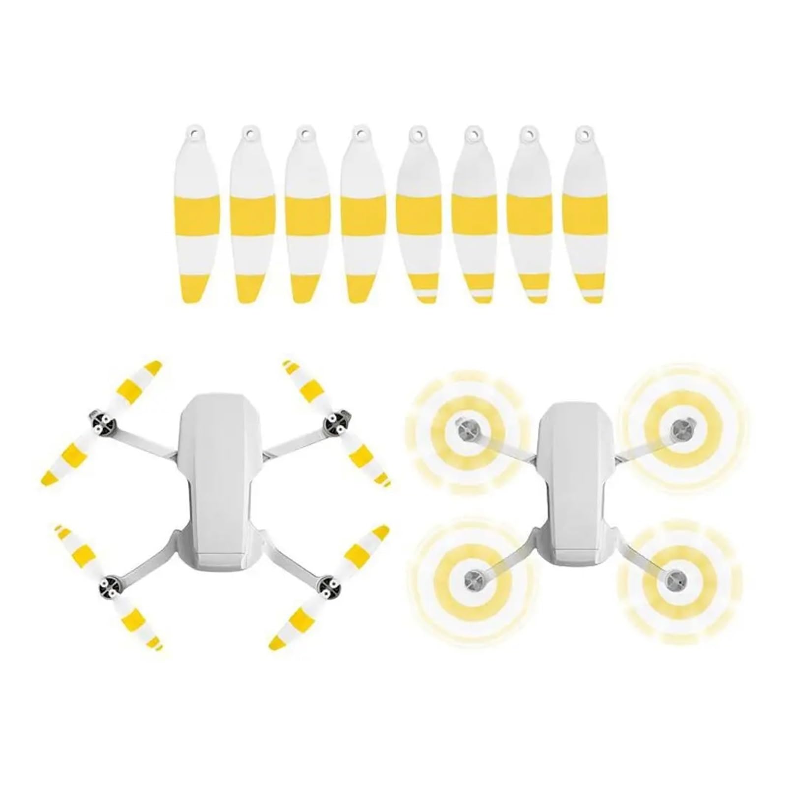 Compatible con, DJI, Mavic Mini Hélices 4726F 8PCS