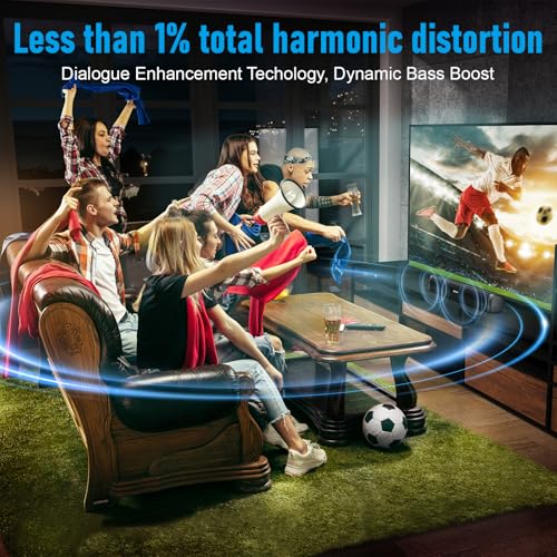 Dnil Portable Slim Sound Bar, Wireless Bluetooth Speaker, a Rechargeable Bluetooth Speaker for Indoor & Outdoor Use, Great for TV, Music, Exercise, Beach, and Travel. - image 5