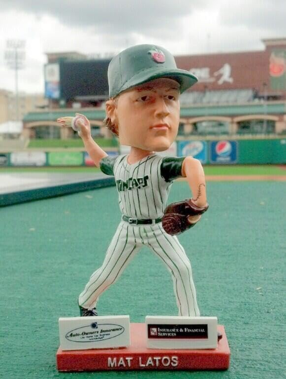 Mat Latos Fort Wayne TinCaps SGA - 060213 Bobblehead MiLB