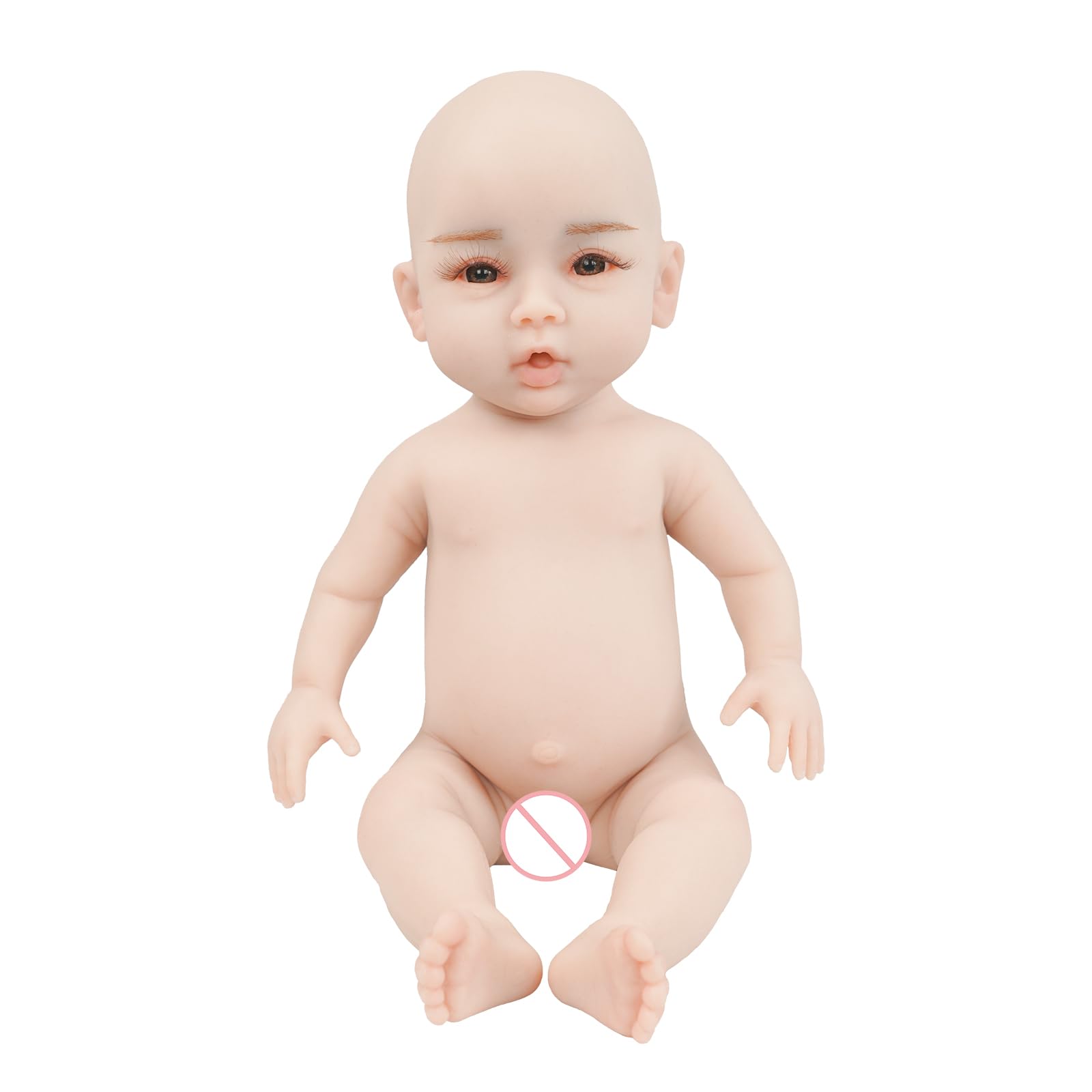 Amazon | CUAIBB フルシリコンベビードール 18.5インチ リアルな