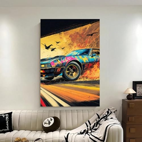 Cuadro para póster decorativo de 40x50cm sin marco listo para colgar en paredes de dormitorios 4