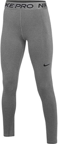 Nike Women's Pro 365 Tights Leggings (Large, Grey)