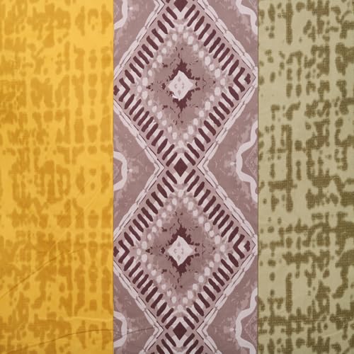 Image of Cloth Fusion Cotton Feel Pillow Covers Set of 2 with Envelope Closure (17X27 Inches, Autumn Yellow)