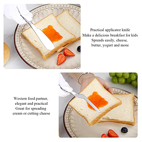 Berglander Cheese Knife Set Of 5 For All Types Of Cheese, Stainless Steel Cheese Cutter Slicer Ergonomic Design For Confortable Grip And Cut thumb #6