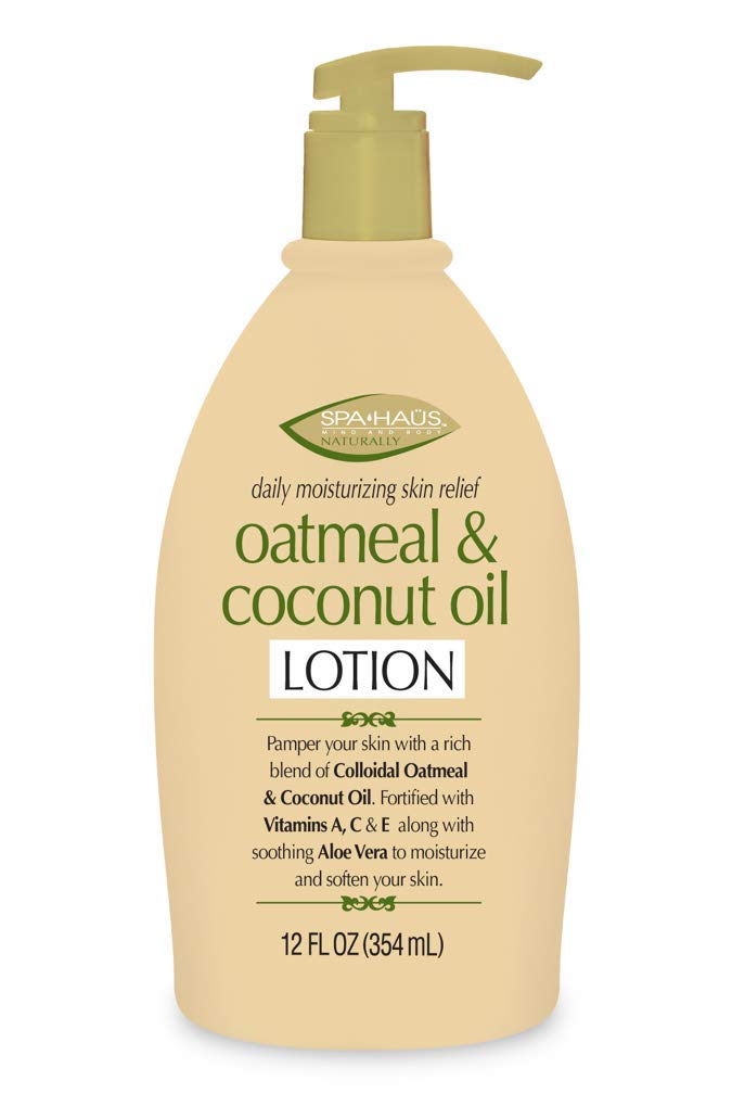 VANILLA 10 Spa Haus Lotion Oatmeal, 12 Ounce