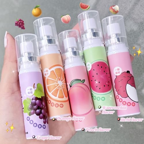 Mundspray, 5 Stück Mundspray Mit Fruchtgeschmack, Atemerfrischer Mundgeruchspflege Mundspray, Tragbares Erfrischendes Mundspray, Frischer Atem, Mundgeruch Bekämpfen, Reduziert Mundtrockenheit – Bild 7