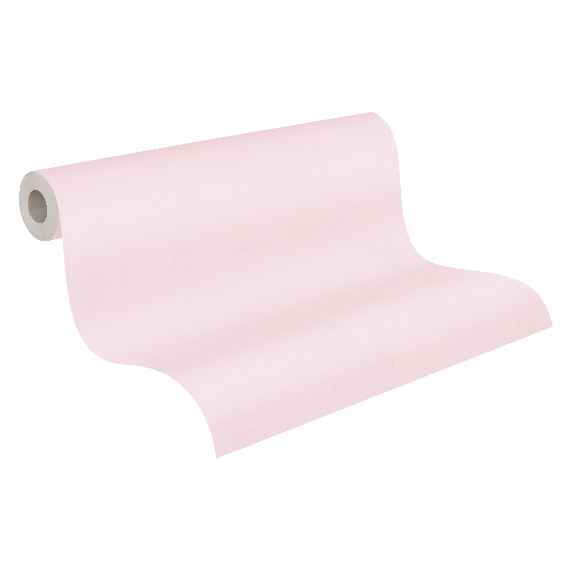 A.S. Creation 3032-19 Glitter Plain Textured Wallpaper - Baby Pink