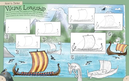 How to Draw Cool Ships and Boats: A Drawing Book for Kids Packed With 100+ Sailboats, Ocean Liners, and More (How to Draw Series) - Image 2