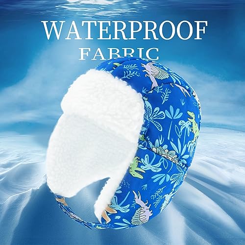 Image of BAVST Winter Trapper Hat for Boys Girls Waterproof Warm Baby Toddler Ushanka Fleece Beanie Hats for 6M-6T