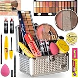 Maleta De Maquiagem Completa Ideal Para Dia A Dia E Viagem