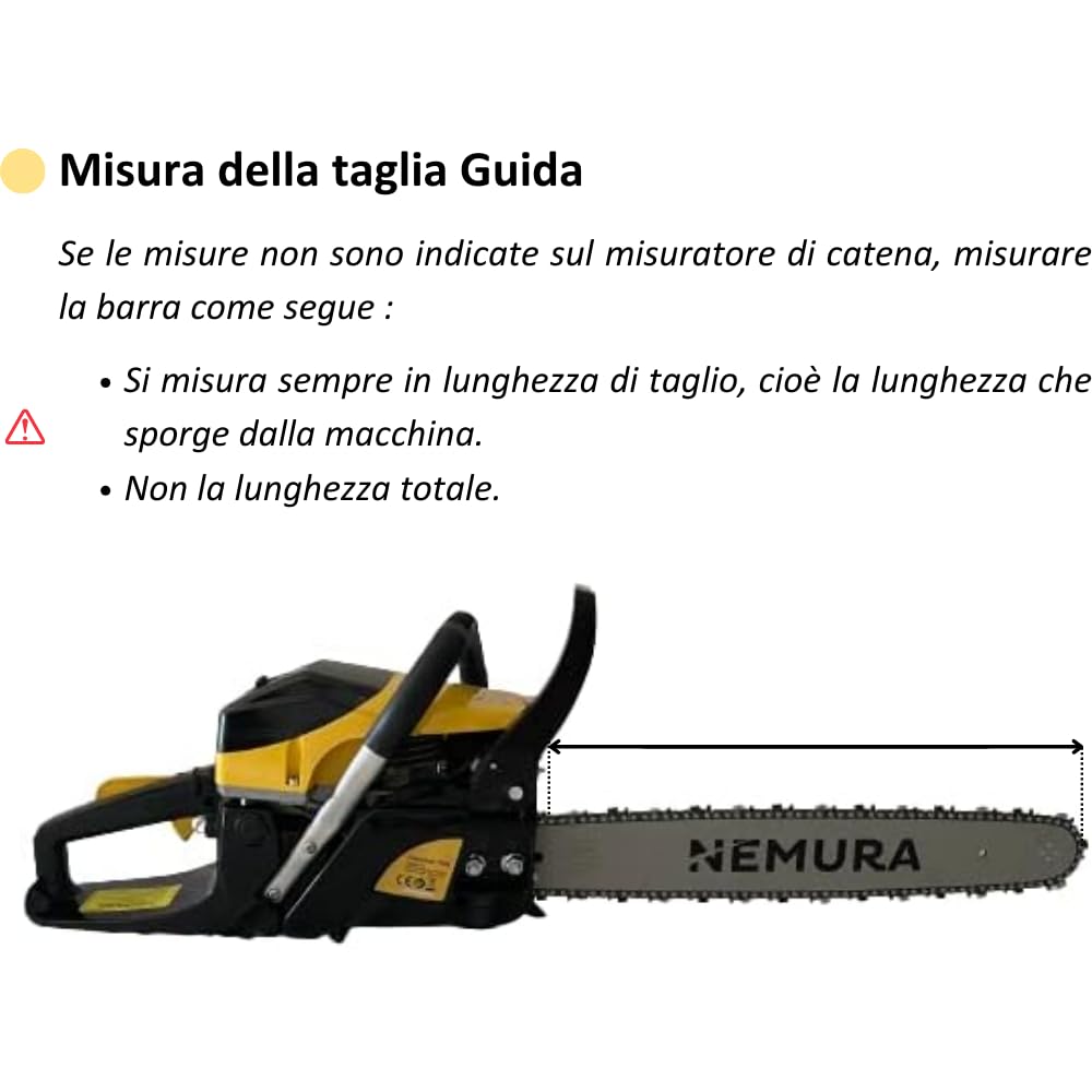 Catene Passo .325 2 Catene Motosega 64 Maglie Passo .325 | Compatibili Oregon, Taglio Fluido E Duraturo Catene Oregon 64 Maglie - Foto 8