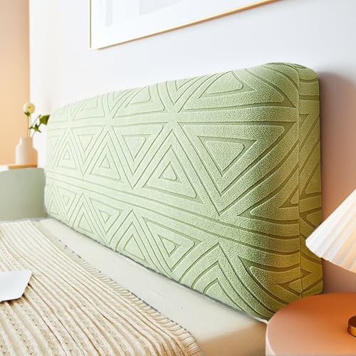Funda Extensible para Cabecero De Cama, Protector De Polvo Y Manchas, Instalación Rápida, Cómoda Y Resistente,F,120CM