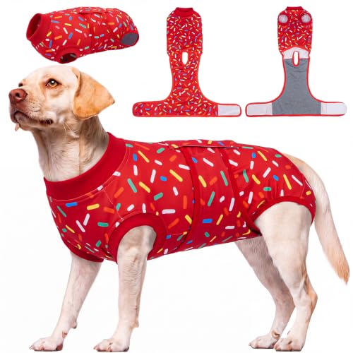 Image of Kuoser Recovery Suit for Dogs After Surgery, Female Dog Onesie for Surgery