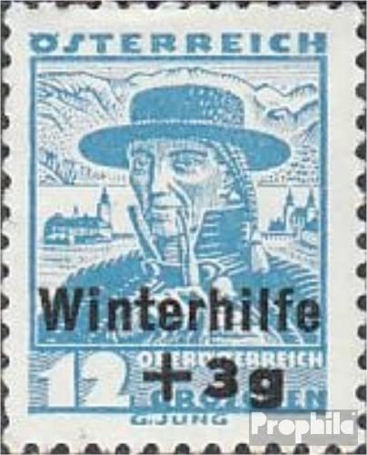 Prophila Collection Österreich 614 mit Falz 1935 Winterhilfe (Briefmarken für Sammler) Uniformen/Trachten