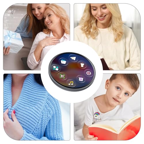 Insignia digital: pantalla táctil HD de 1.85 pulgadas, accesorio técnico para mochilas, transferencia de fotos personalizada, insignia de pantalla digital con GIF animados, dispositivo personal para - imagen 4