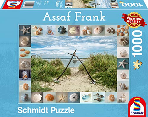 Preisvergleich Produktbild Schmidt Spiele Puzzle 59631 Assaf Frank, Strandgut, 1000 Teile Puzzle, bunt