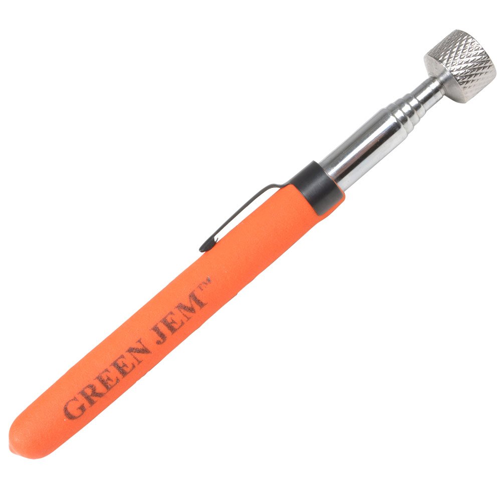 Green Jem Orange Htmpt10 Magnetic Pick Up Tool, 10 Lb