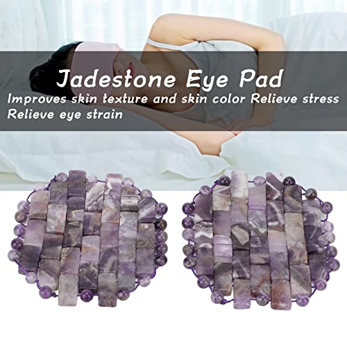 Jadestone Cooling Eye Pad, Relief Eye Fatigue Beautiful Comfortable Jadestone Eye Pad Improve Dark Circles for Women for Home - Image 8